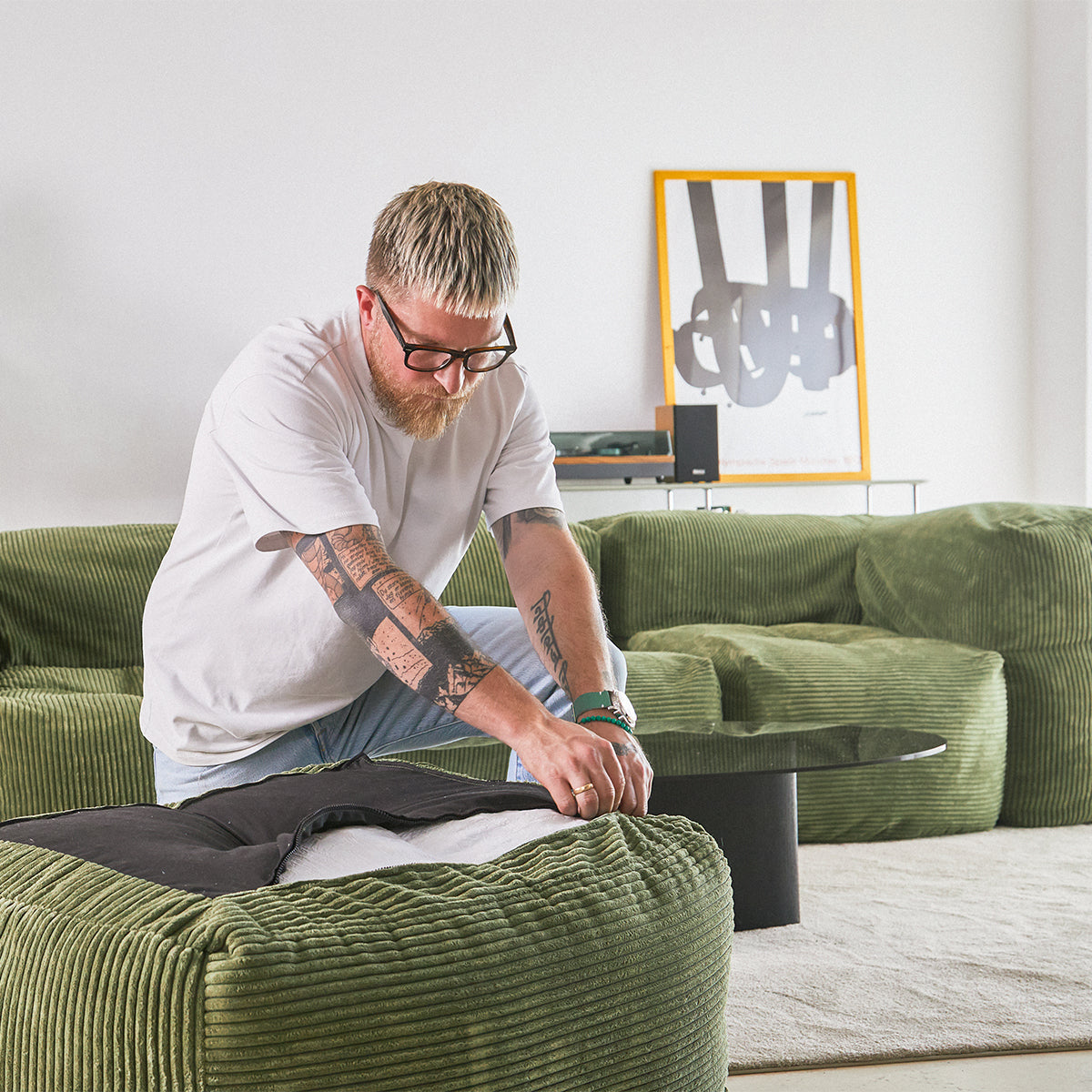 Soft Sofa Indoor - 3 Seater - En modulsofa med myk komfort