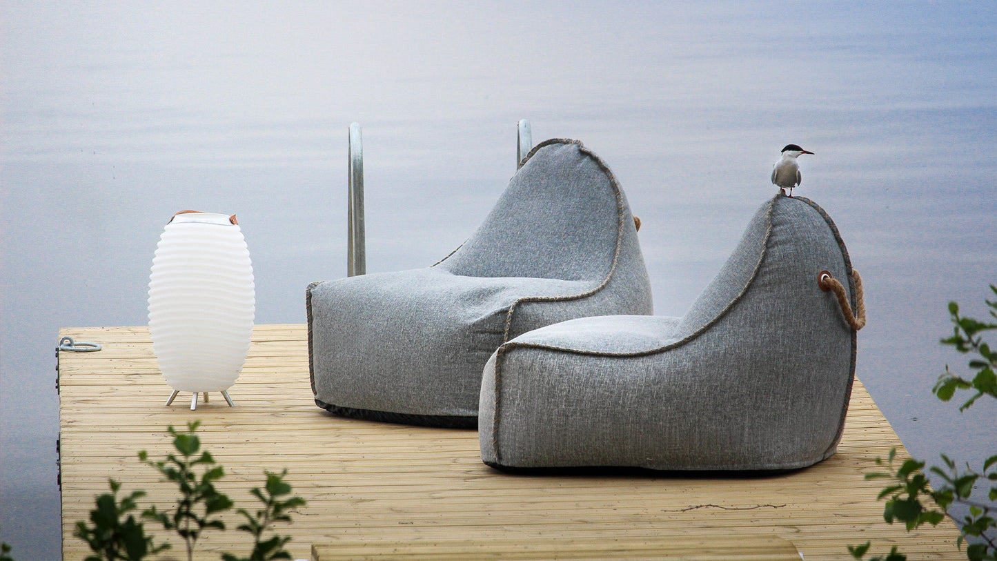 Cobana Lounge Chair & Pouf - Sakkosekk for innendørs og utendørs bruk