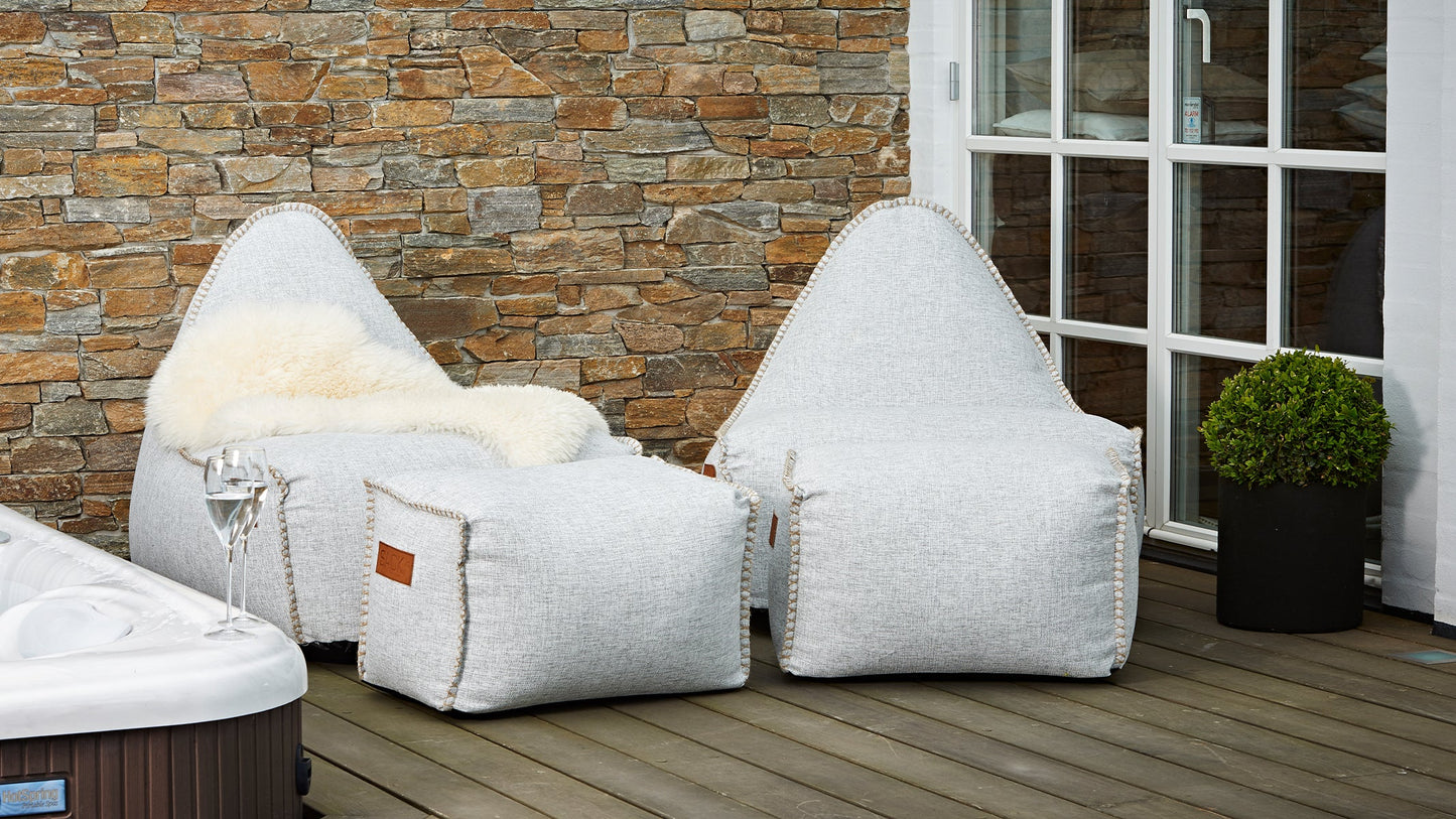 Cobana Square Pouf - Puff for innendørs og utendørs bruk