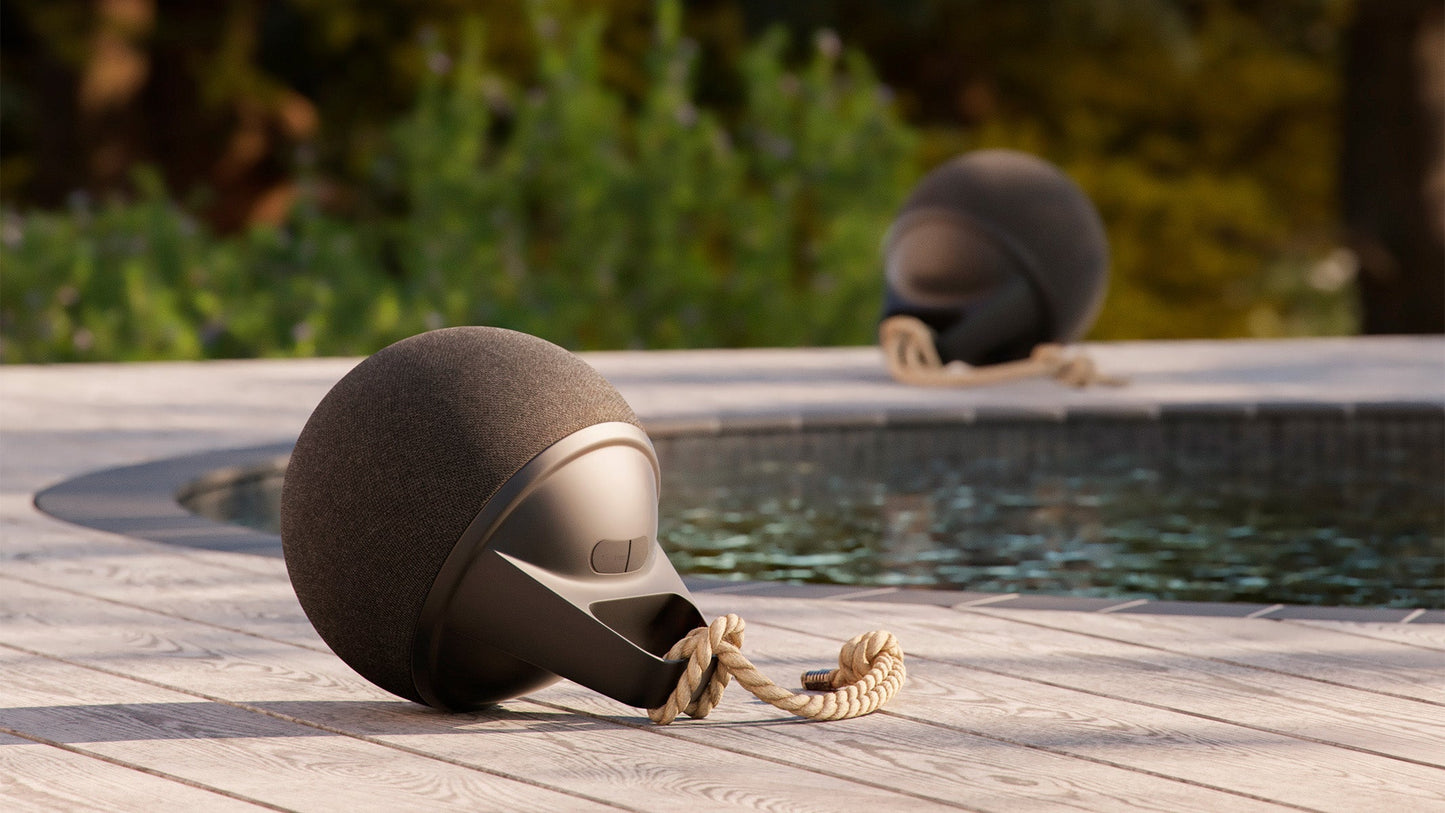 Patio Accessory Stand Ø14 + Play - Vanntett utendørs høyttaler med stativ