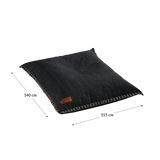 Cobana Beanbag i grått, stor vannavstøtende og holdbar sakkosekk for inne- og utendørs bruk.