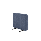 Cobana Lounge Sofa armrest in Kirra Indigo with aluminum frame and outdoor fabric