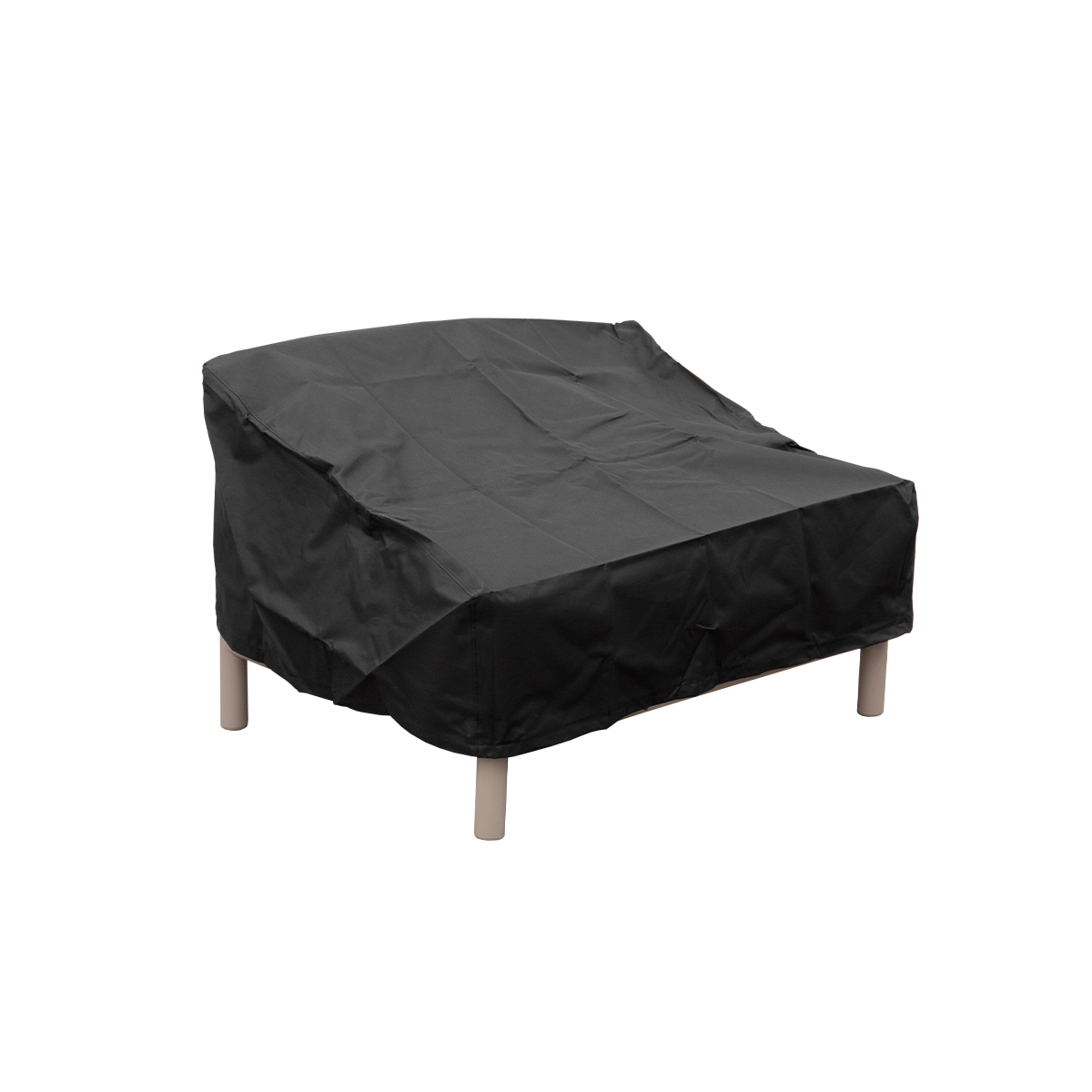 Vannavstøtende vintertrekk i polyester til Kirra Lounge Sofa Open End modul, grått og formet.