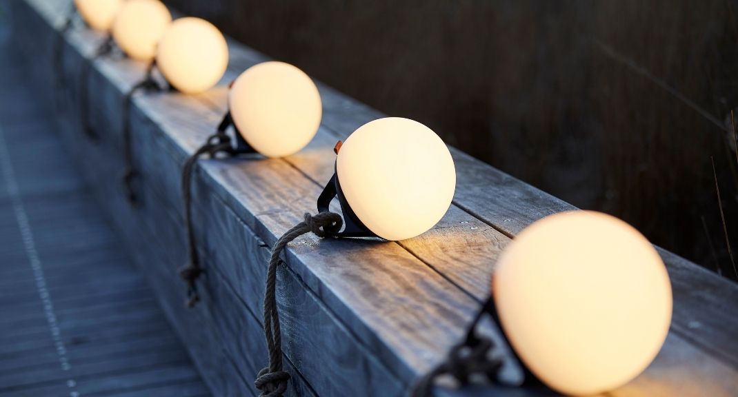 Light 150 (3 pack) - Utendørs / innendørs batteridrevet lampe - Ø17 cm