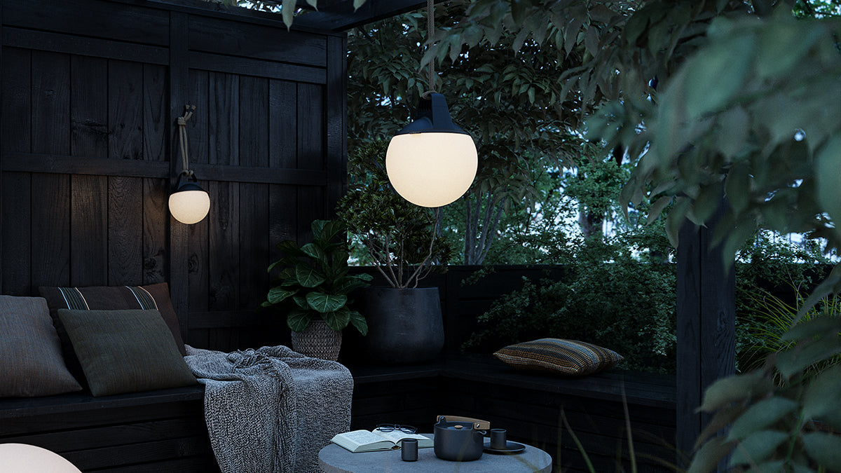 Patio Accessory Stand Ø22 + Light 250 - Innendørs/utendørs stativ med lampe