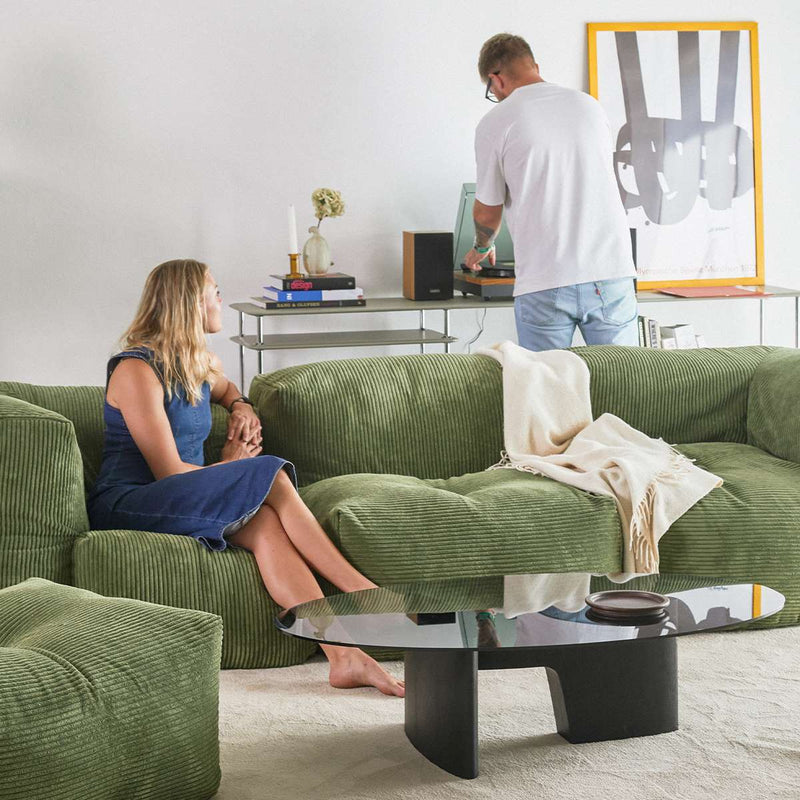 Soft Sofa Indoor - 3 Seater Open