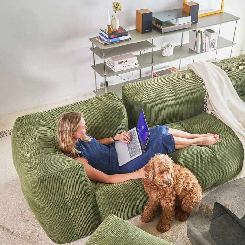 Soft Sofa Indoor - 5 Seater Corner Sofa