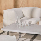 Soft Sofa Indoor hjørnesofa i beige corduroy med myk, modulær design.