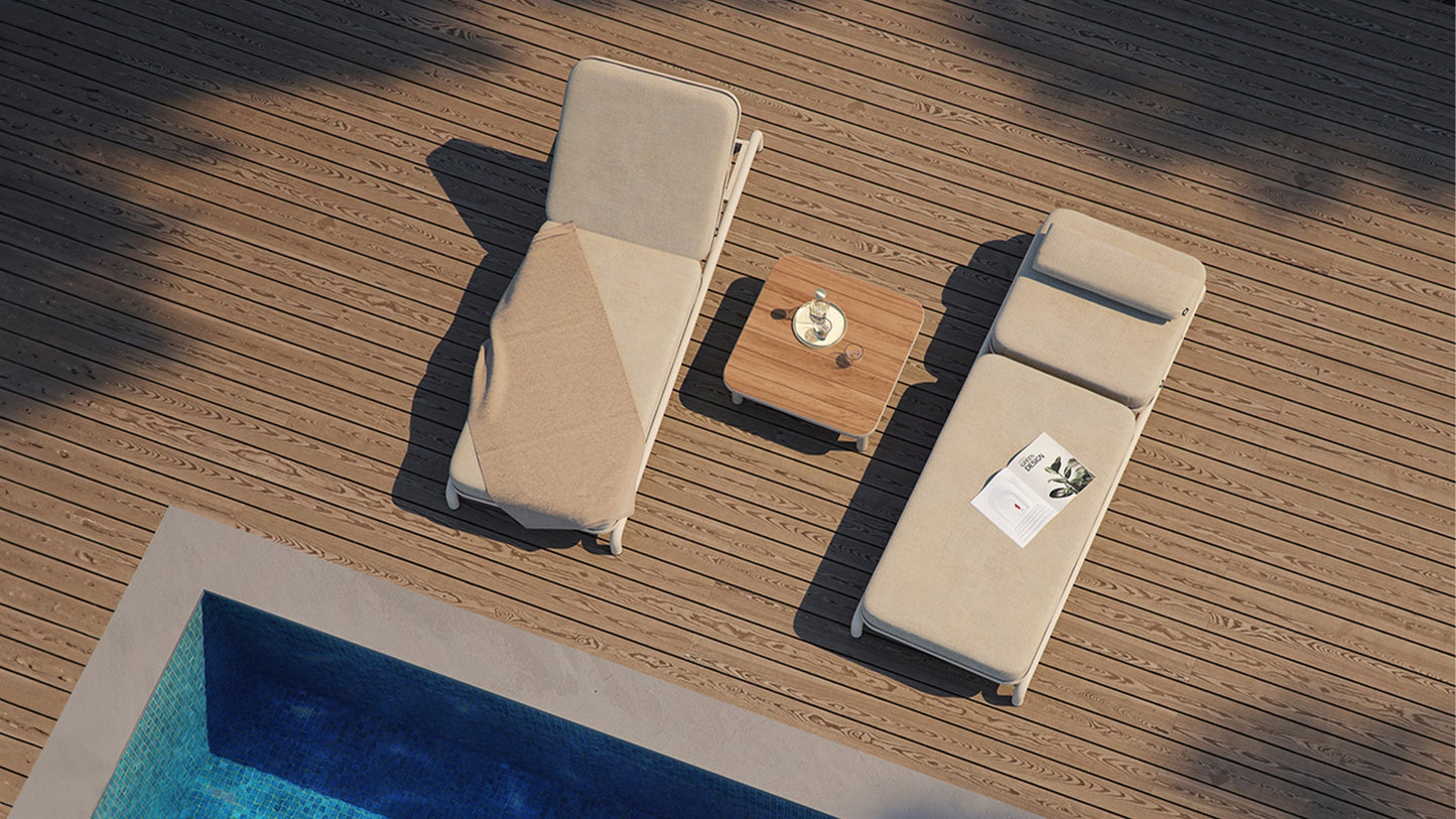 Kirra Sunbed - Vannbestandig solseng i slitesterke materialer