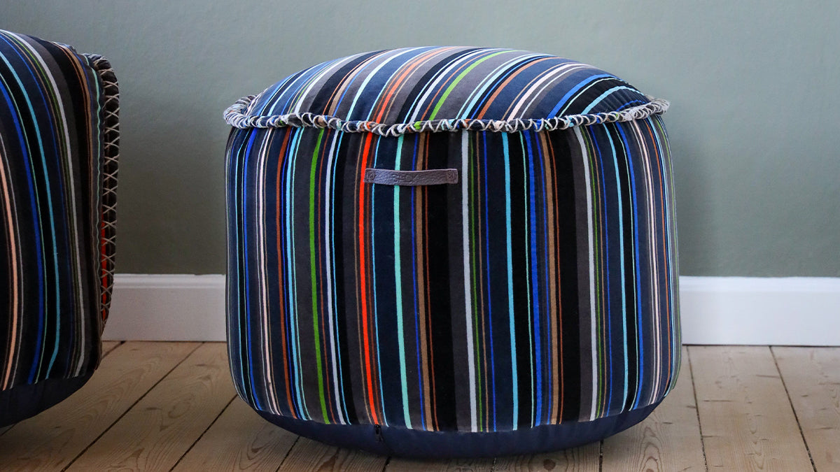 Pouf Paul Smith - Limited Edition - Eksklusivt designet Limited Edition puff