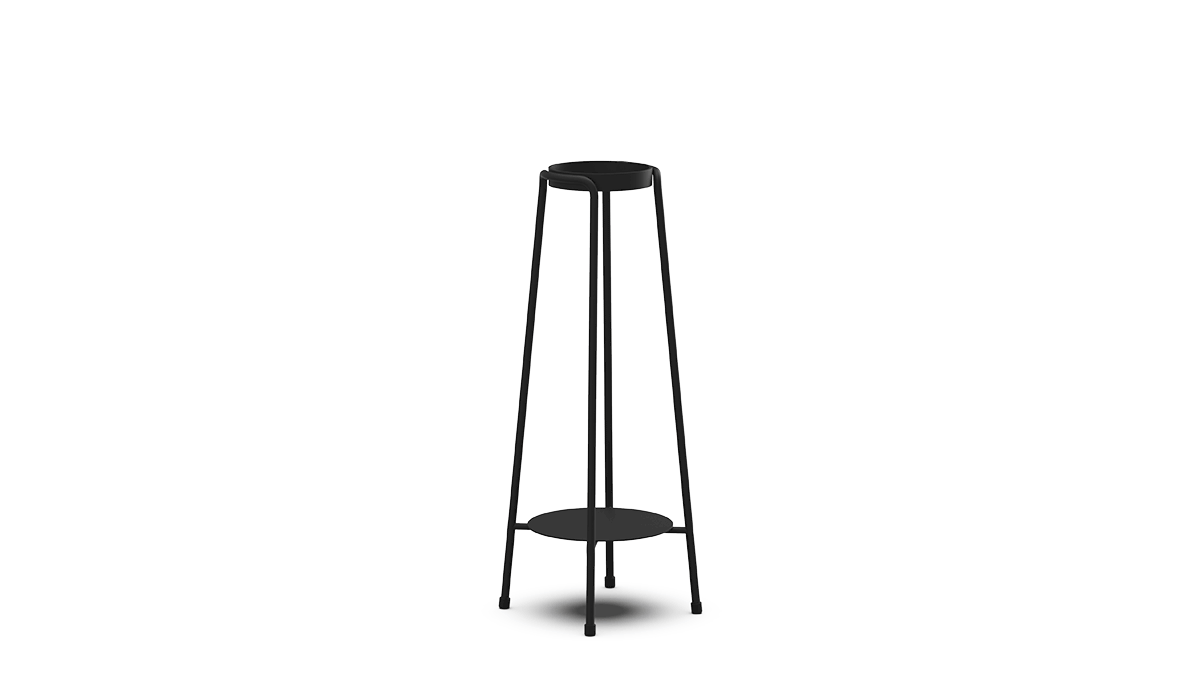 Patio Accessory Stand Ø14 + Bio Lamp - Innendørs/utendørs bioetanollampe med stativ