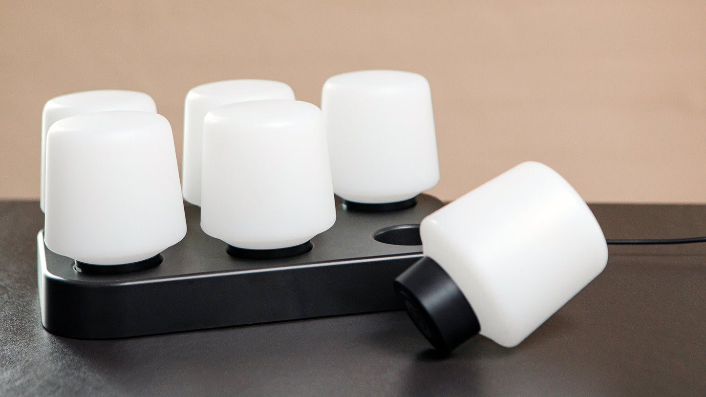 Ambience - Multiple Charging Station - Ladestasjon til 6 stk Lamp Intelligent