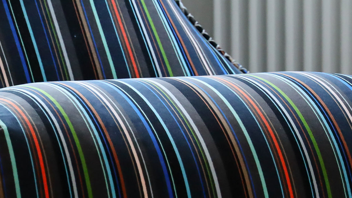 Lounge Chair & Pouf Paul Smith - Limited Edition - Exclusively designed Limited Edition Lounge Chair