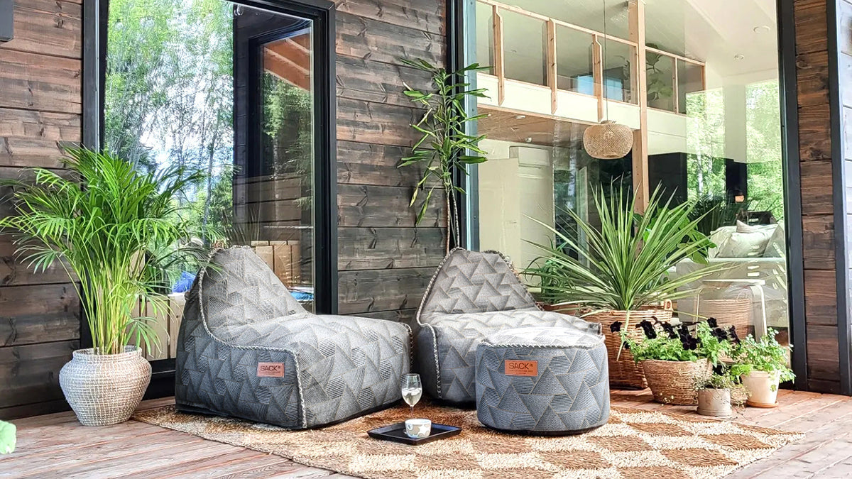 Pouf Noir - Limited Edition - Elegant designet Limited Edition puff