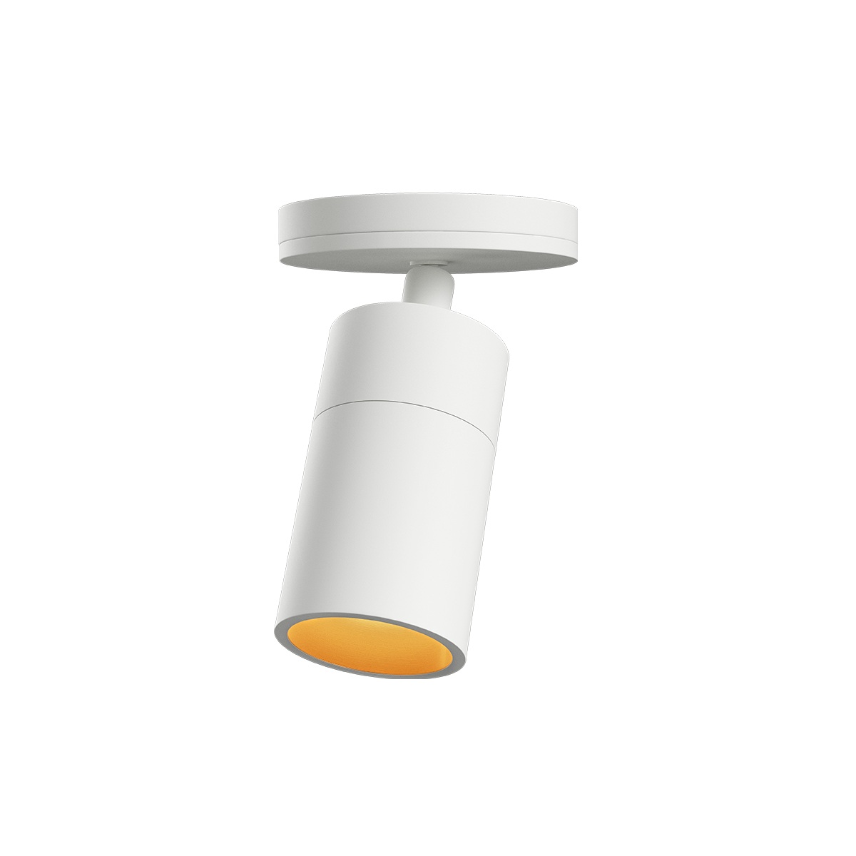 Hvit Expo Ceiling taklampe i aluminium med enkel og tidløs design.