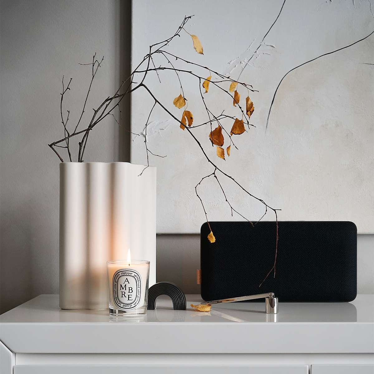 Move 150 Bluetooth-høyttaler i svart med Fiord stoff og dansk design, bærbar med innebygd batteri.