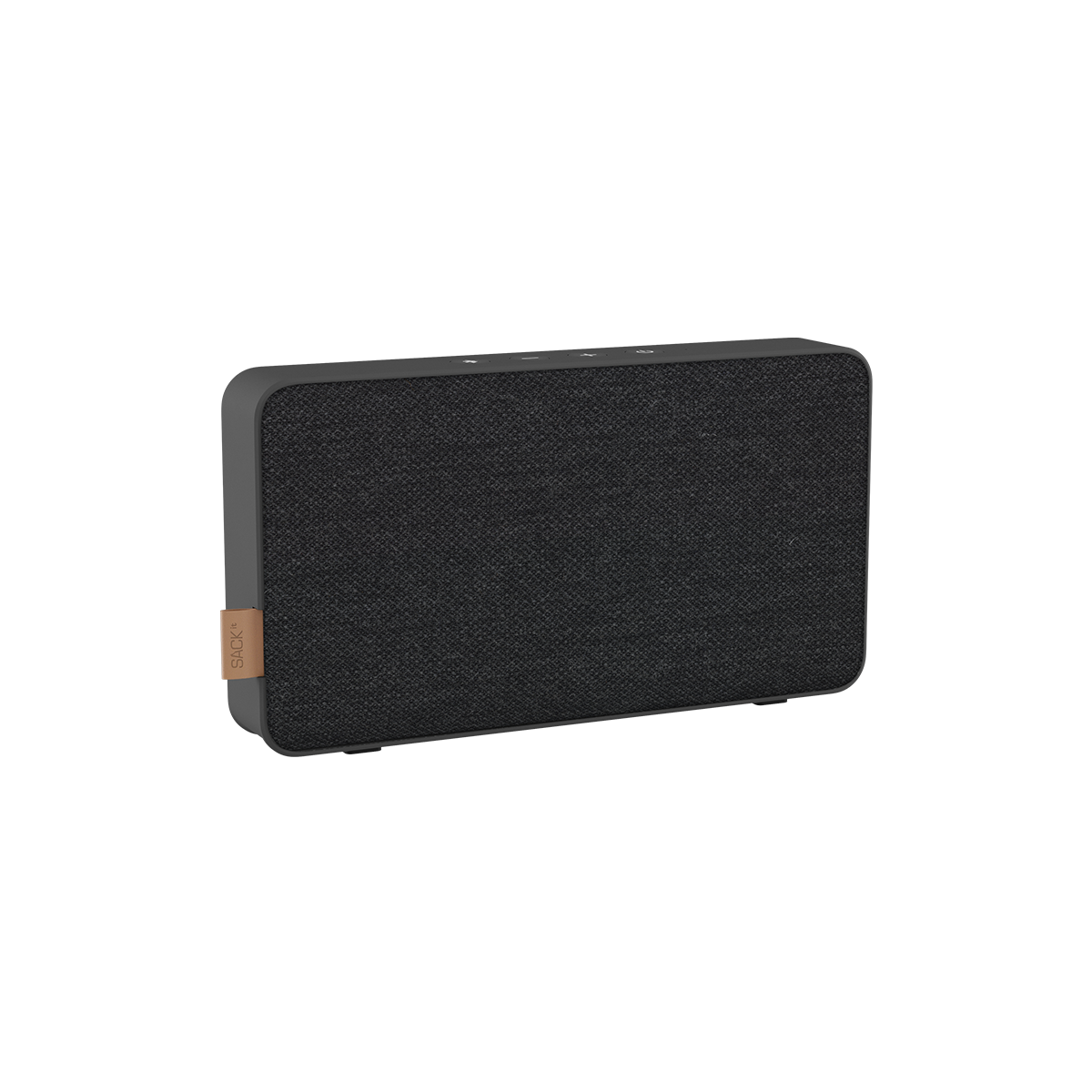 Move 50 Care høyttaler i fargen Coal med biologisk nedbrytbar ramme og tekstiltrekk.