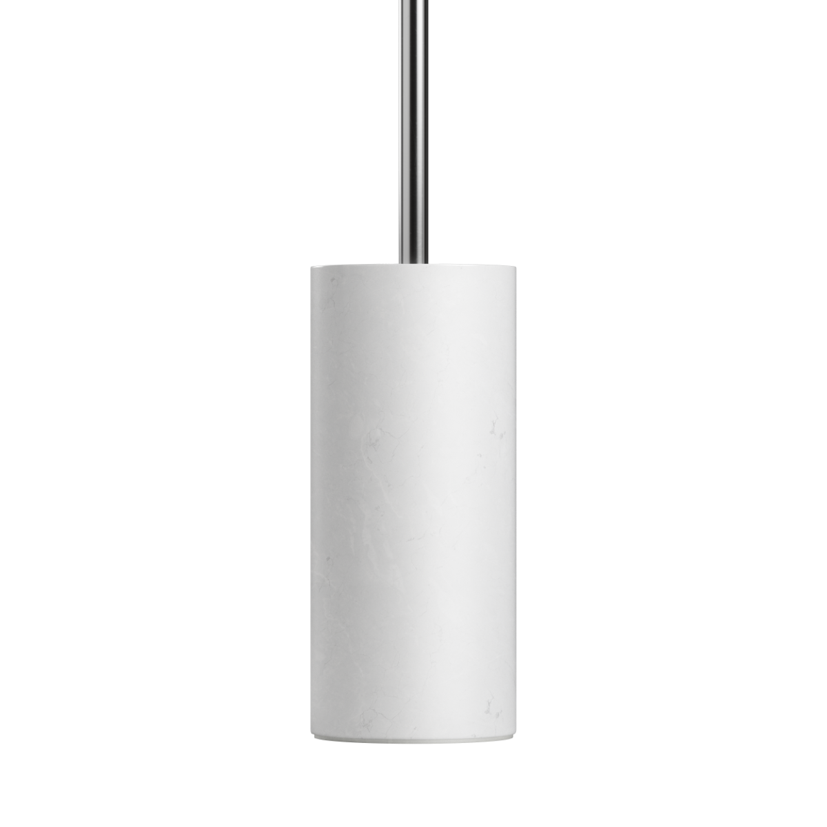 Expo Floor gulvlampe med polert marmorsokkel, aluminiumslampe og matt overflate i polert farge