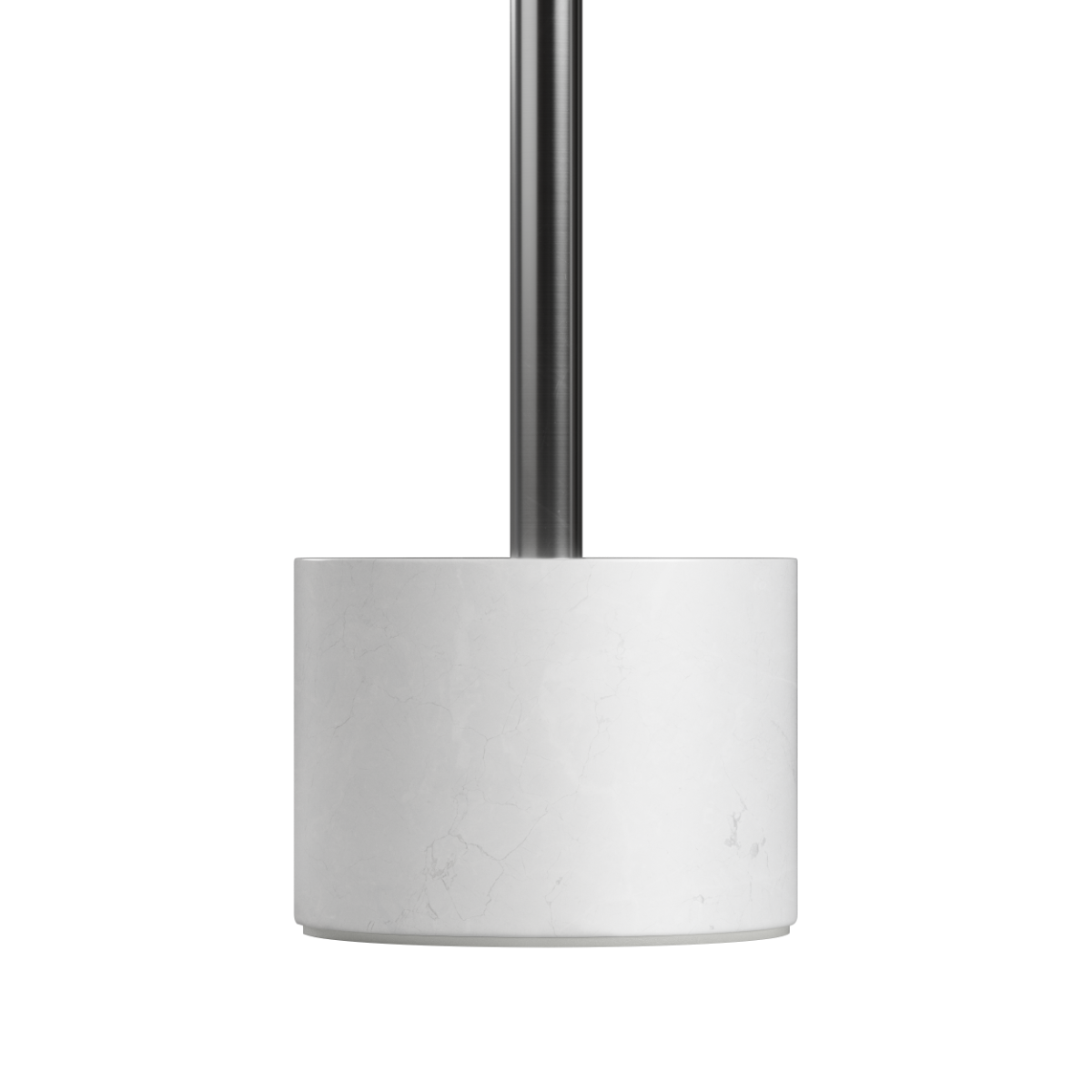 Expo Table bordlampe i polert marmor med aluminiumslampe og matt overflate, innendørs belysning