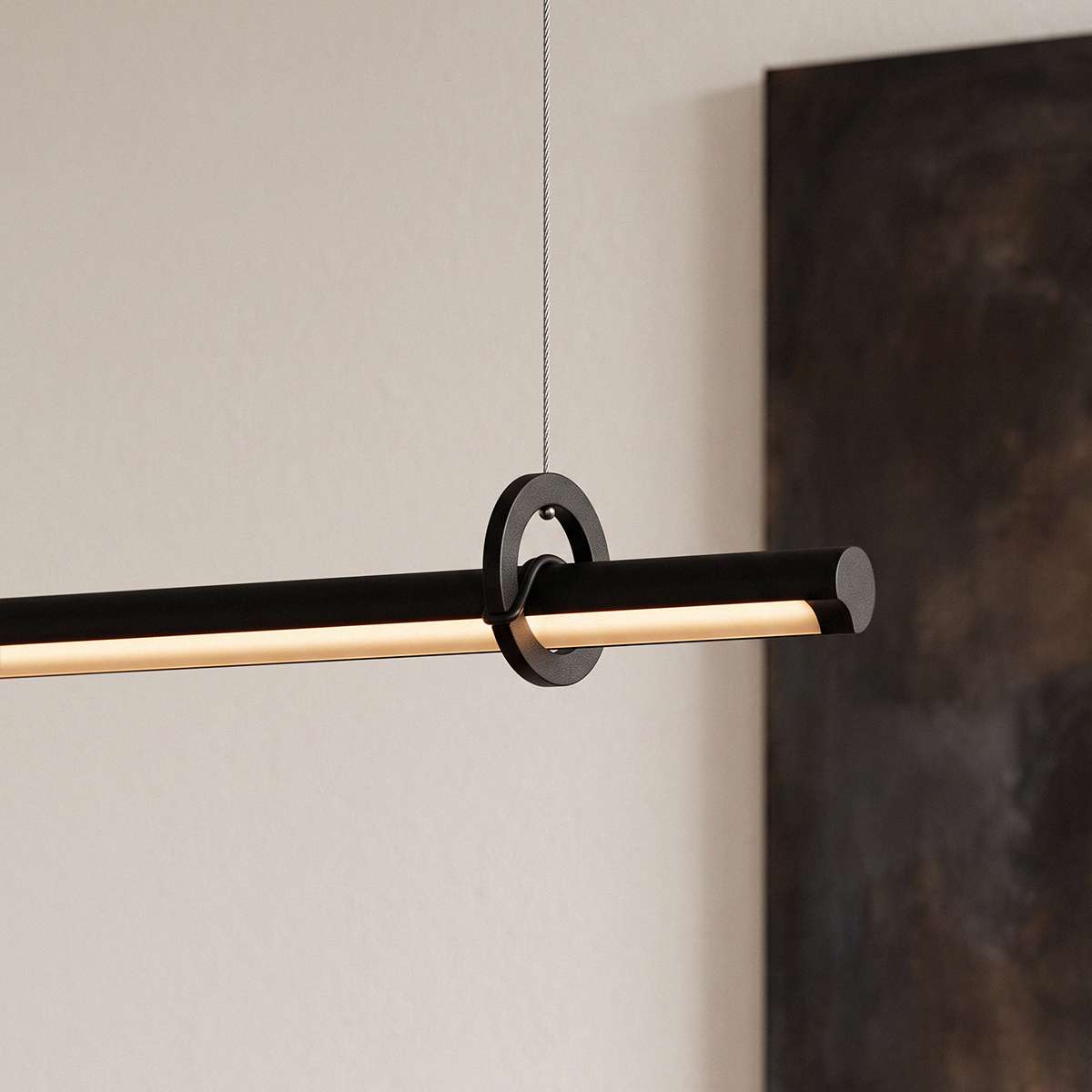 Ease 120 pendellampe i svart fra sackit