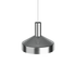Dawn Pendant Ø25 lampe i aluminium med perforert topp og hvit innerskjerm, klassisk verkstedstil.