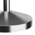 Dawn Pendant Ø40 lampe i polert aluminium med perforert topp og hvit innerskjerm.