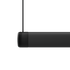 Pebble pendellampe i svart fra sackit