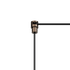 Pebble pendellampe i bronse fra sackit