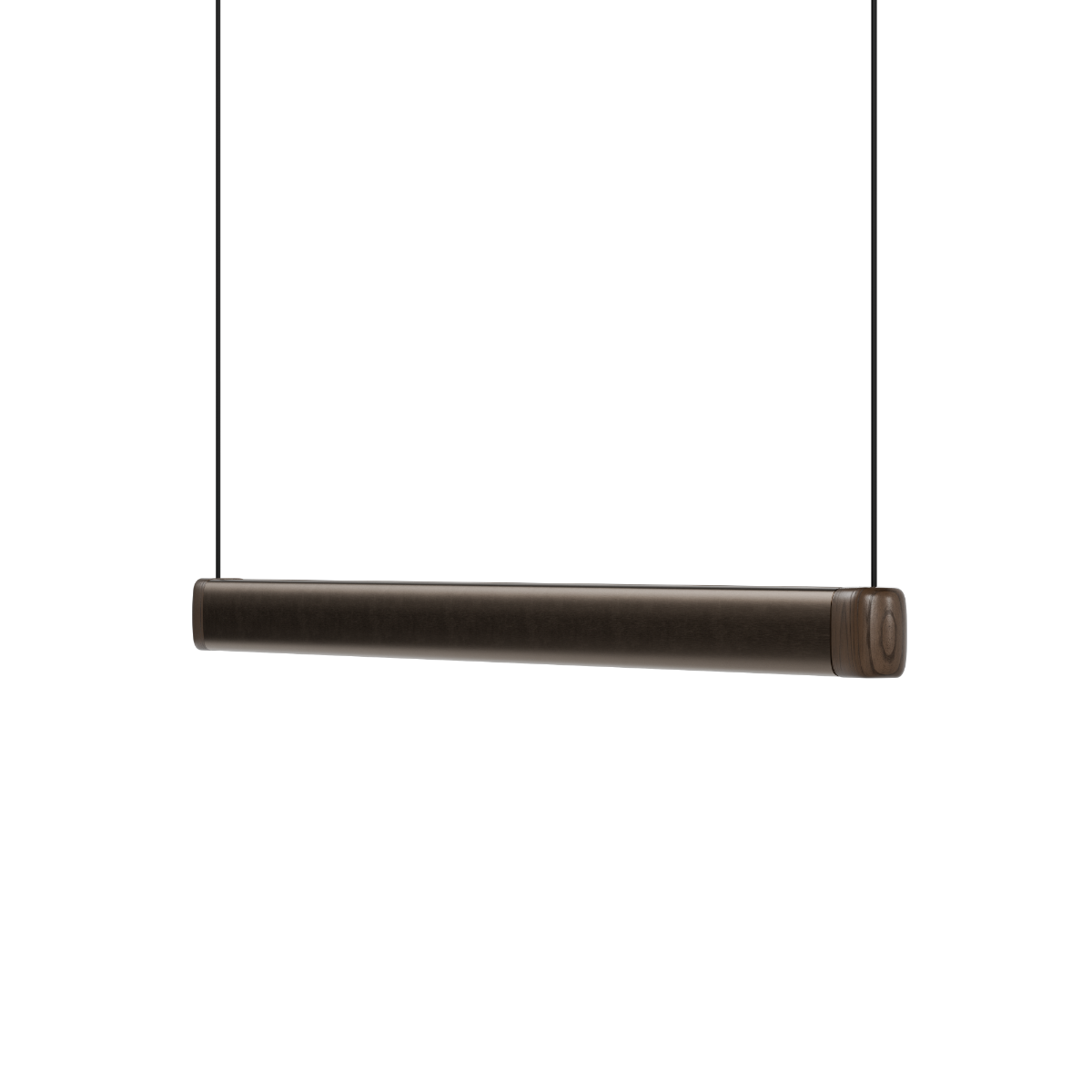 Pebble pendellampe i bronse fra sackit