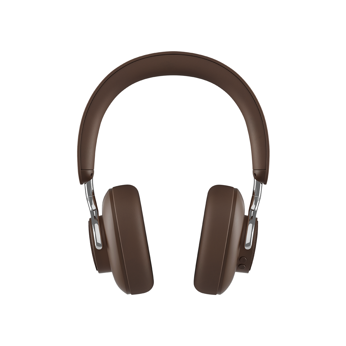 Brune Touch 310 over-ear høretelefoner med USB-C-lading og hybrid ANC-teknologi.