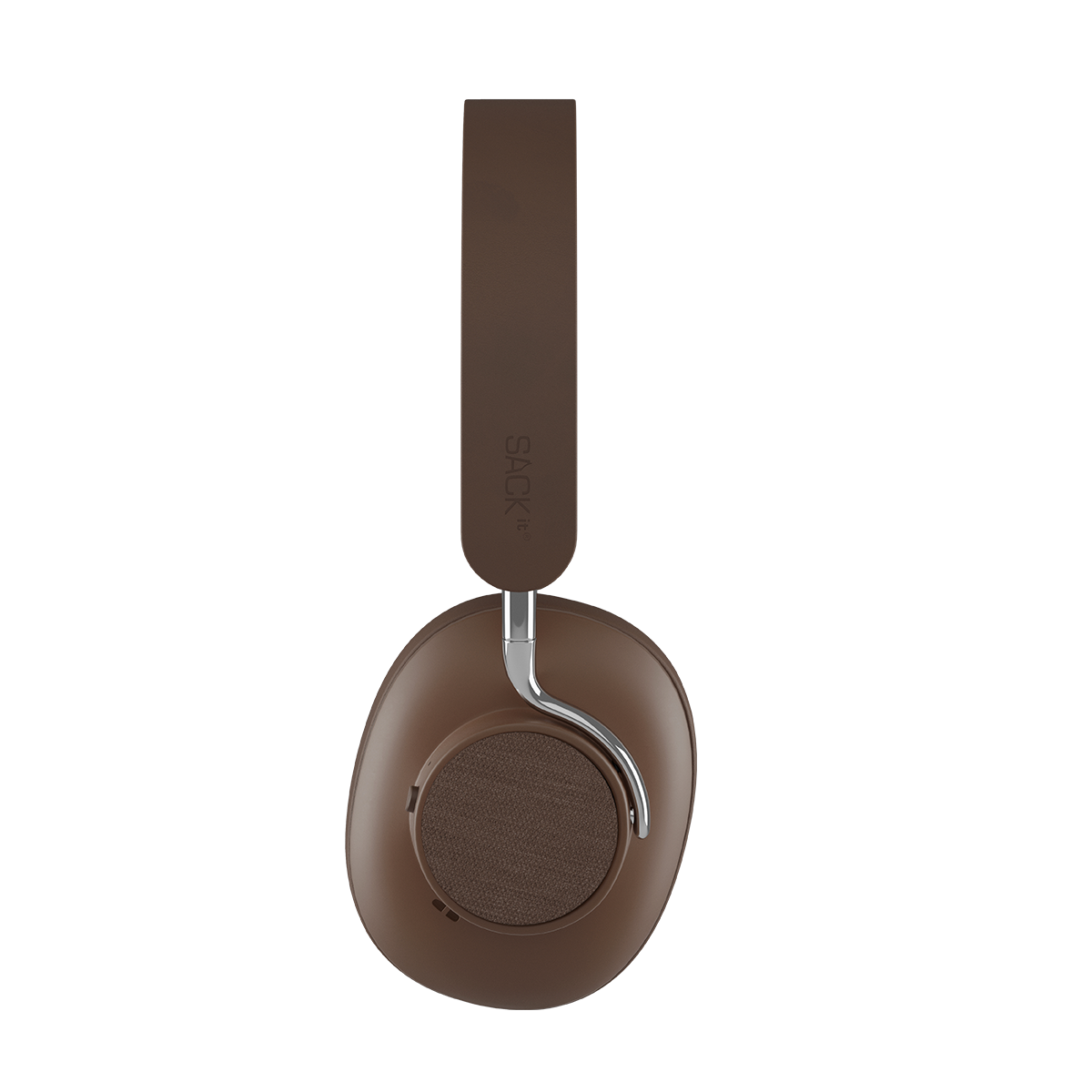 Brune Touch 310 over-ear høretelefoner med polstret hodebøyle og USB-C lading.