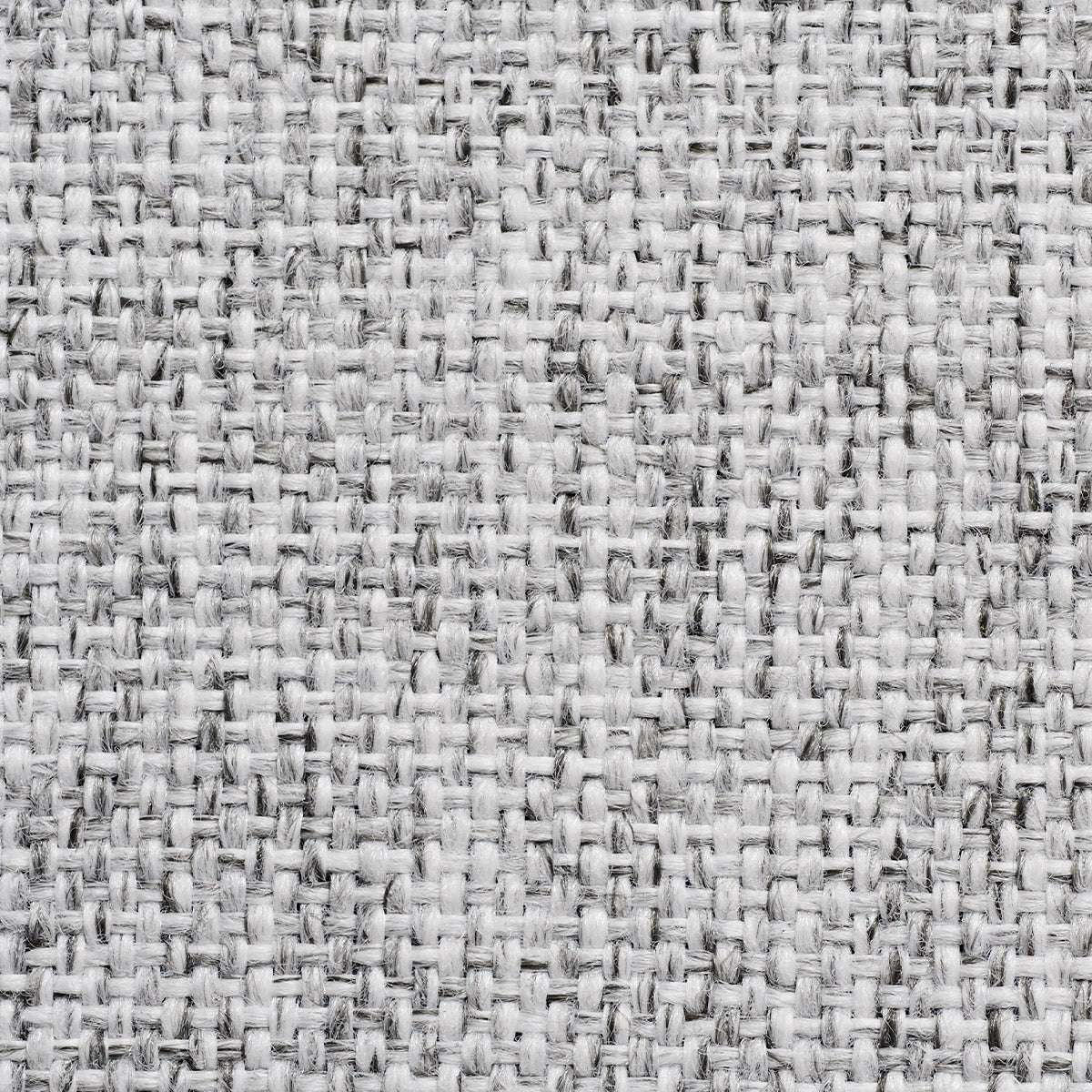 Rund Cobana Pouf i grått Cobana-stoff med vannavstøtende og holdbar overflate.