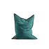 Cobana Junior Beanbag i petrol melange, barnesekkestol med vannavstøtende stoff og myk form.