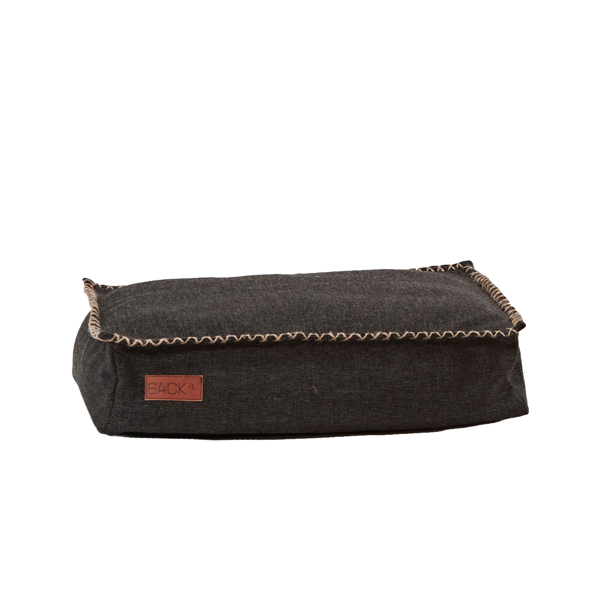 Mini Cobana Black hundeseng med vannavvisende stoff og antiskli bunn