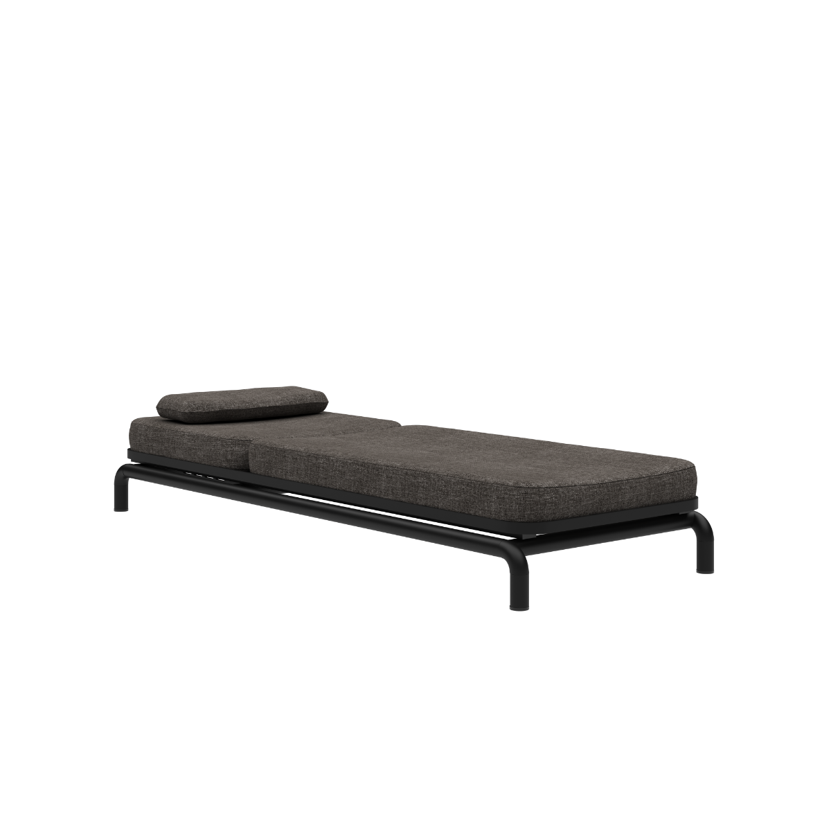 Kirra Sunbed solseng i Kirra Sand med justerbar ryggstøtte og aluminiumsramme.