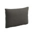 Rektangulær Outdoor Cushion i svart Kirra Noir tekstil med myk fyll, designet for uterom.