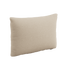 Rektangulær Outdoor Cushion i boucle beige stoff, designet for komfort i uterommet.