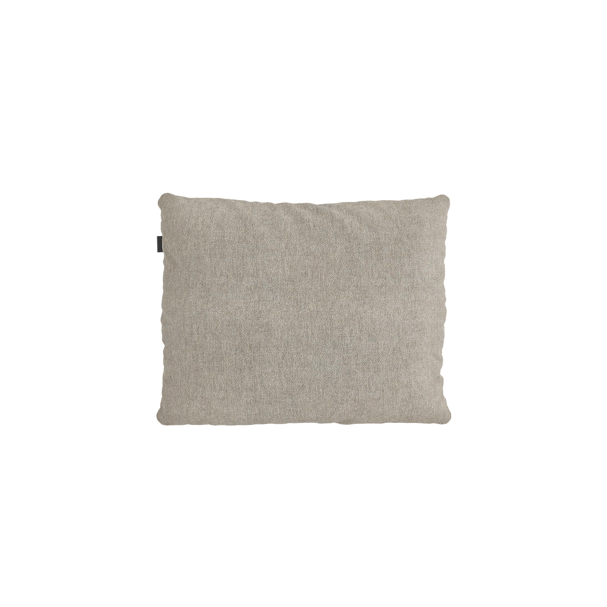 Kirra Sand Cobana Cushion in water-resistant Olefin fabric for outdoor sofa, soft foam filling.