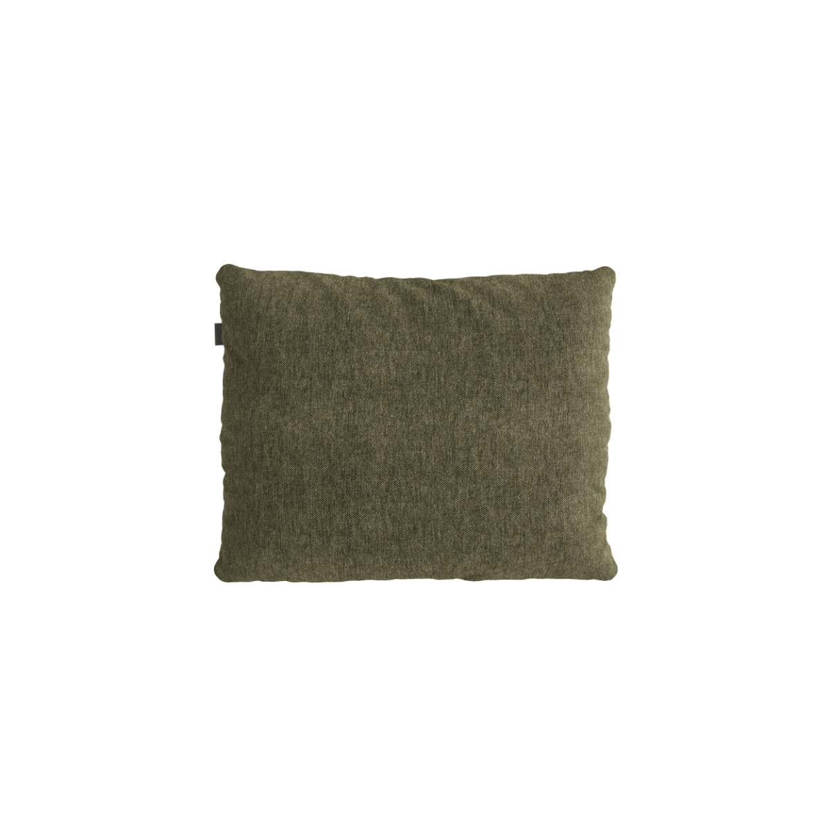 Kirra Olive Cobana Cushion in water-repellent Olefin fabric for outdoor sofa, 62x51x18 cm.