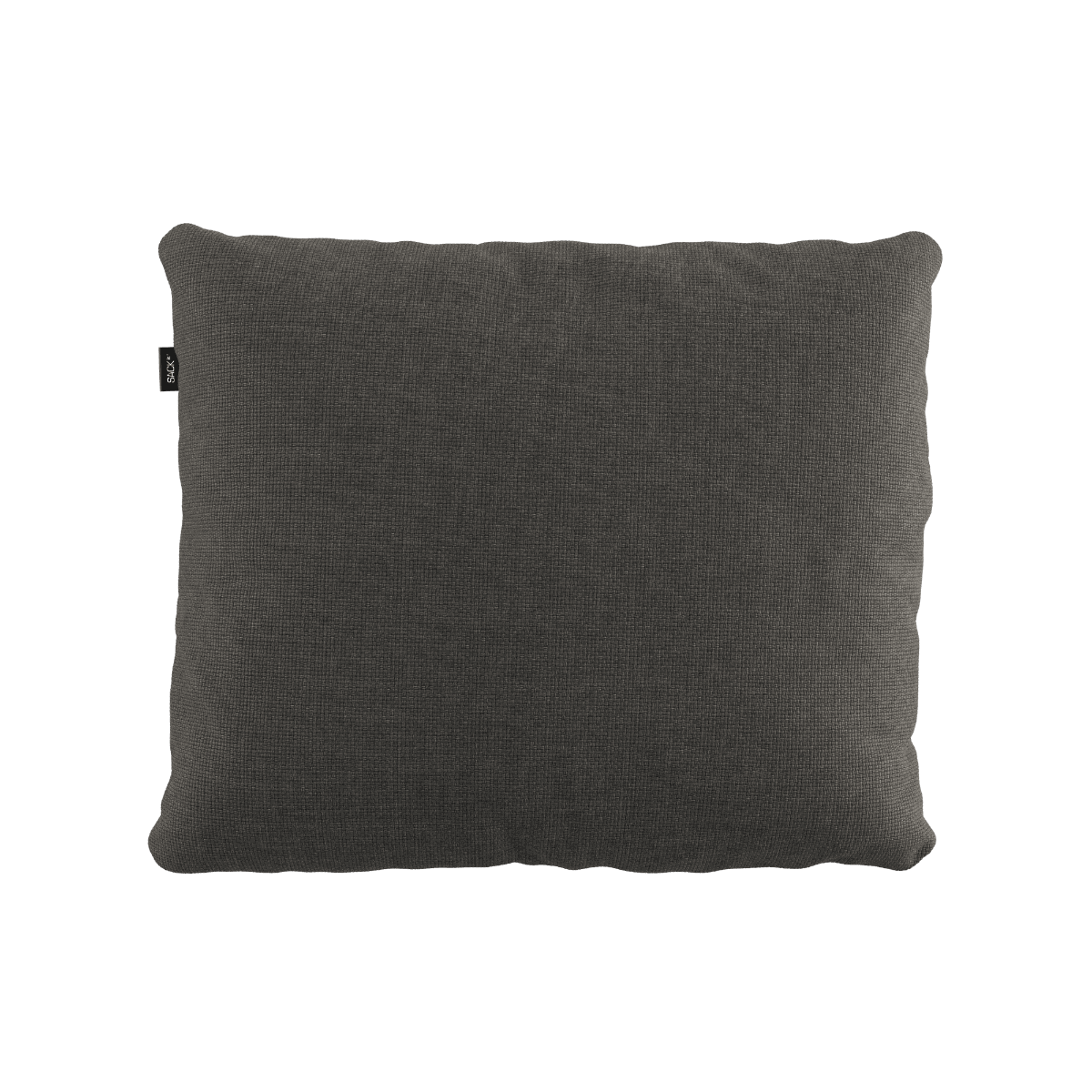 Kirra Noir Cobana Cushion in water-repellent olefin fabric for outdoor sofa, soft foam filling.