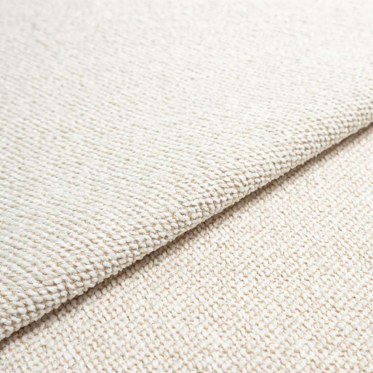 Fjord Sofa toseter med åpen ende i Sealife Brown tekstil, skandinavisk design med myke linjer.