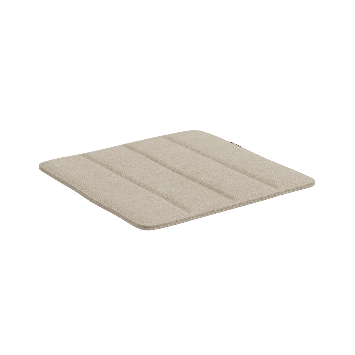 Kirra Patio Chair sittepute i sandfarge med olefin trekk, designet for utendørs bruk.