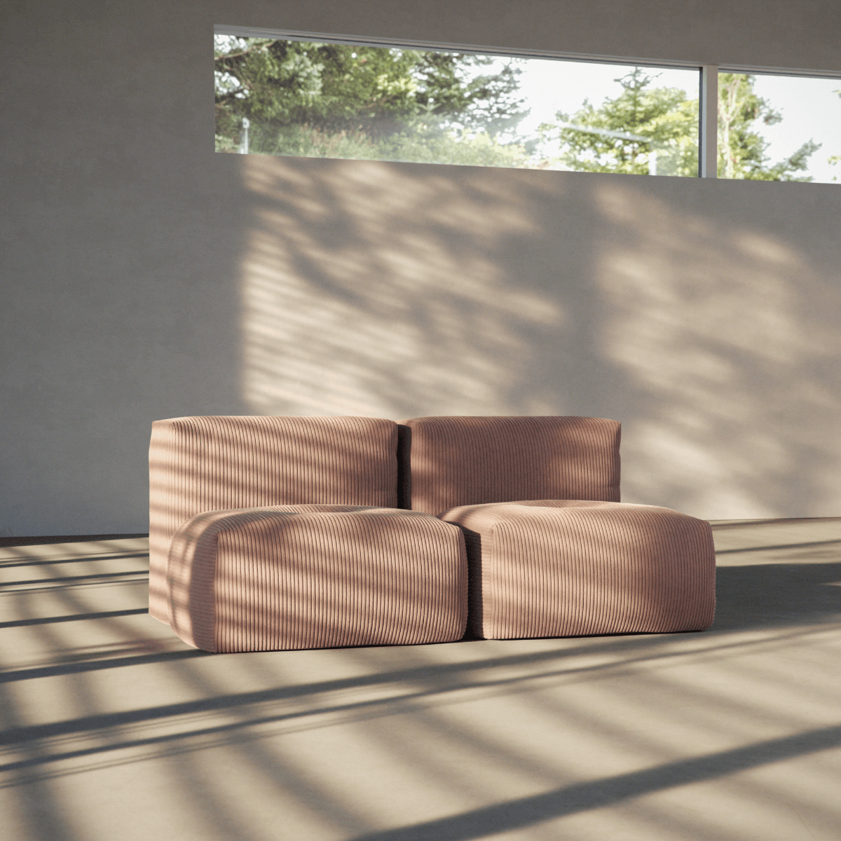 Soft Sofa Indoor - 2 Seater