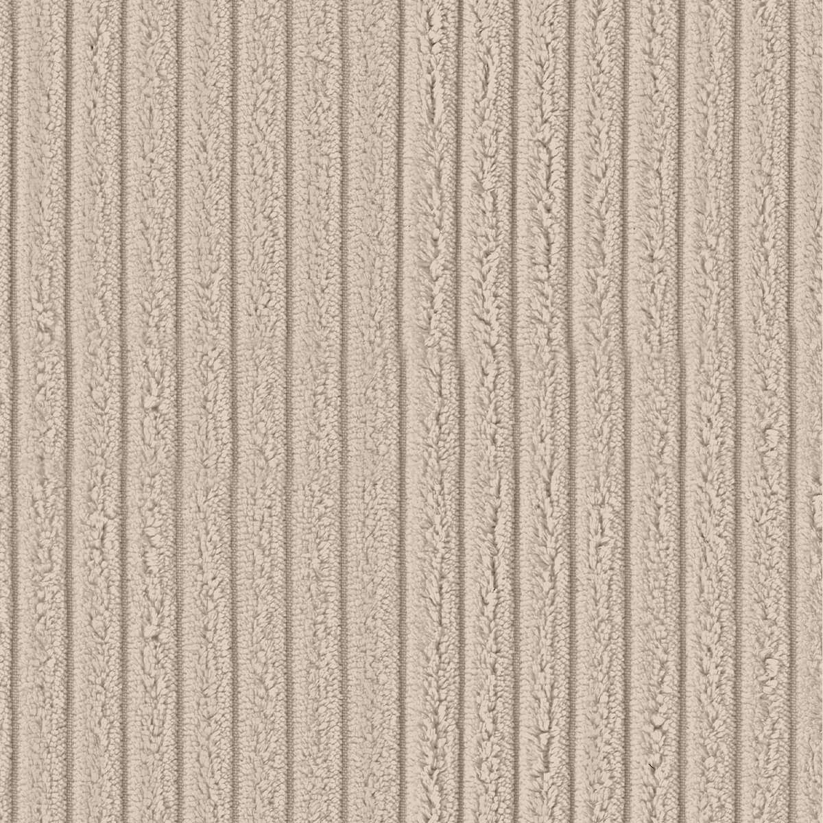 Soft Sofa Indoor hjørnesofa i rosa corduroy stoff med brede ribber, modulbasert og myk form.