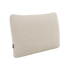 Rektangulær Soft Sofa Indoor Cushion i mykt Teddy Beige stoff med kaldskumfyll.