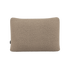 Rektangulær Soft Sofa Indoor Cushion i Teddy Beige tekstil, enkel og myk pute for ekstra støtte.