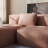 Rektangulær Soft Sofa Indoor Cushion i Corduroy Olive med brede ribber, plassert på sofa.