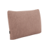 Rektangulær Soft Sofa Indoor Cushion i Corduroy Rose med brede ribber, avtakbart trekk.
