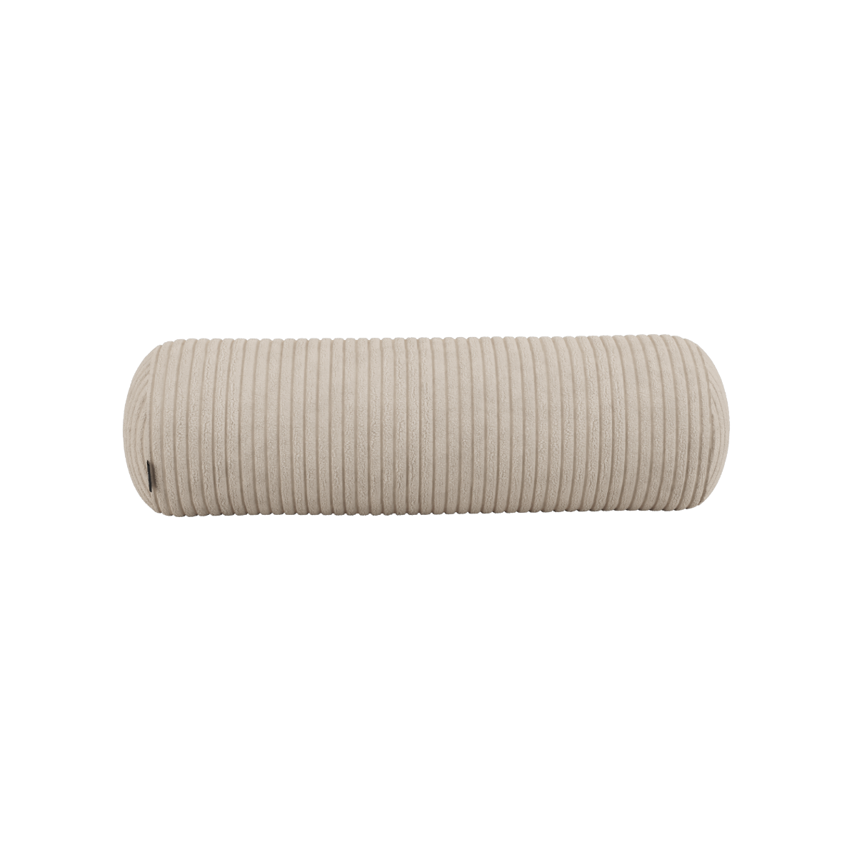 Avlang bolsterpute i Teddy Beige stoff med fast kaldskumfyll for innendørs bruk.