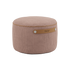 SACKit Pouf Indoor i rosa kordfløyel med rund form og myk kaldskumfylling.